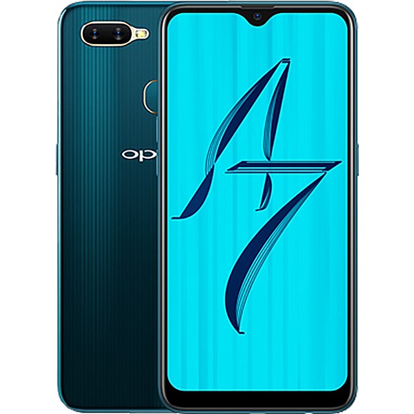 Oppo A7 (xanh lá)
