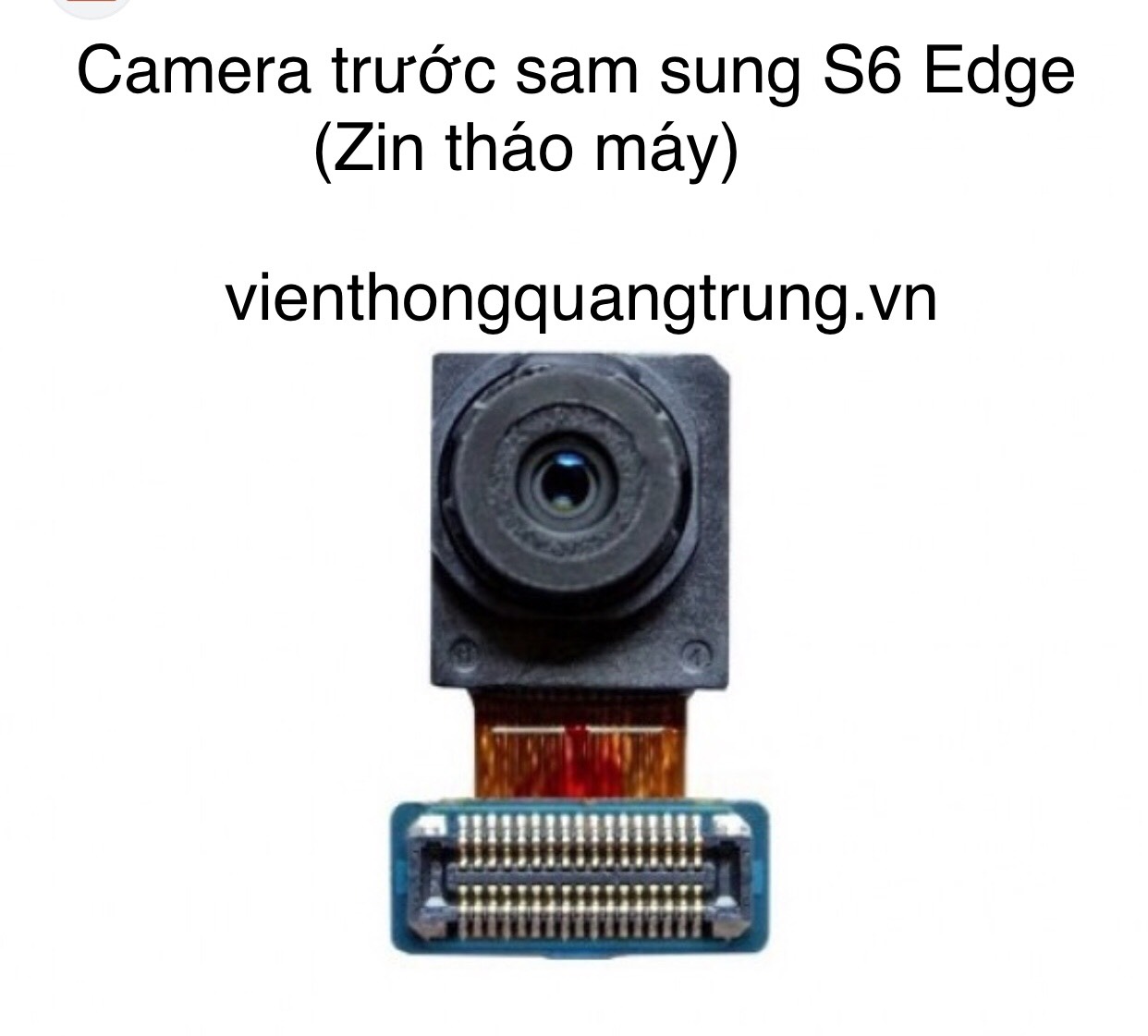 Camera trước Samsung S6 Edge(zin tháo máy)
