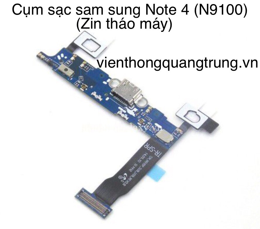 Cụm sạc Samsung NOTE4 (zin tháo máy)