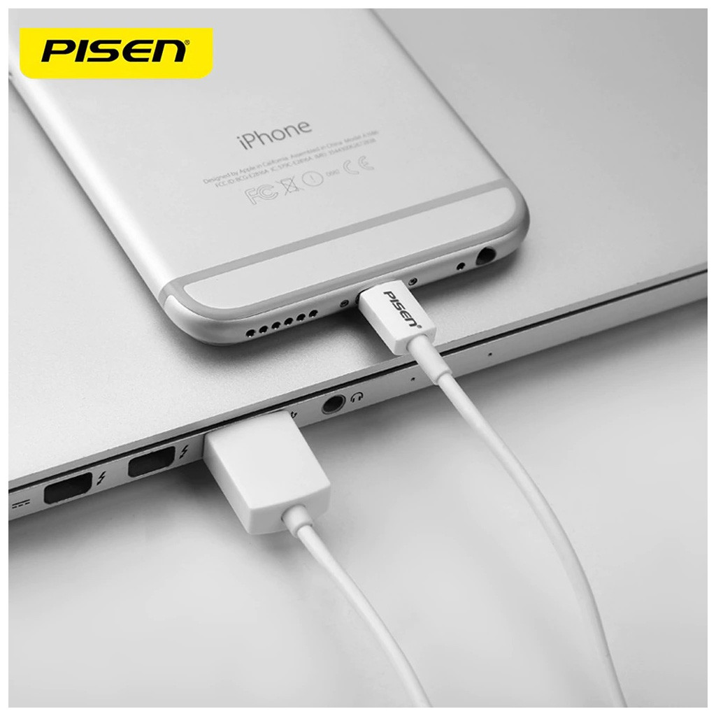 Cáp sạc Pisen USB to Lightning AL05-900